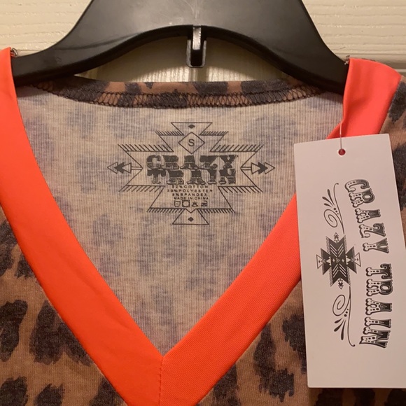 Crazy Train V-neck Top - Picture 2 of 2